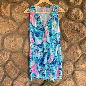 Lilly Pulitzer Essie dress in hey bay bay size medium